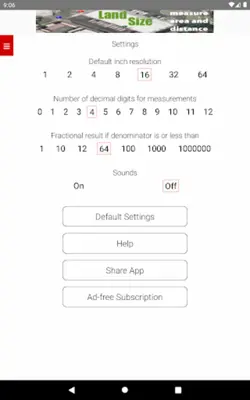 Feet&Inches Calculator android App screenshot 4