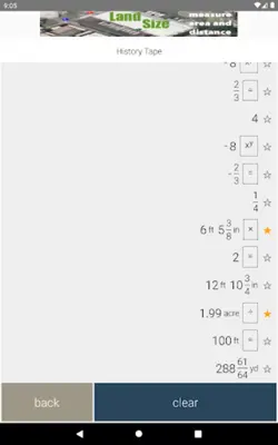 Feet&Inches Calculator android App screenshot 6